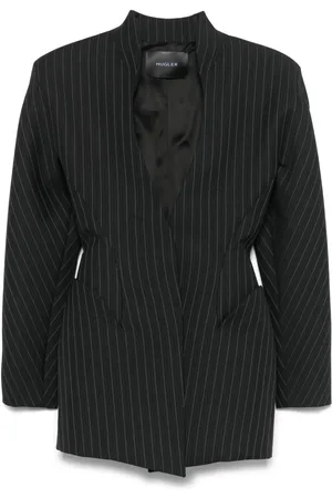 MUGLER Blazer à rayures