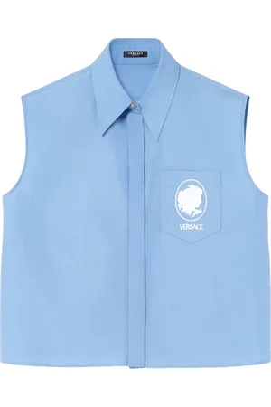 VERSACE Chemise Cameo à logo brodé