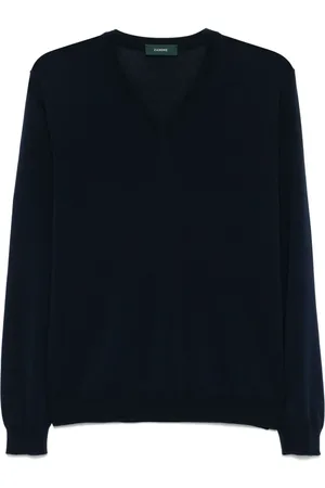 ZANONE Pull en maille nervurée