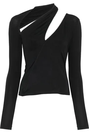 Ioana Ciolacu Haut à design asymétrique
