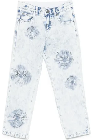 Stella McCartney Jean imprimé Spongebob