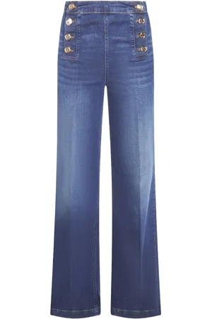 Twin-Set Jean à coupe droite