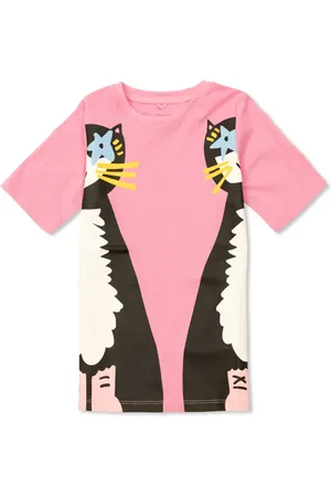 Stella McCartney Robe courte à imprimé graphique