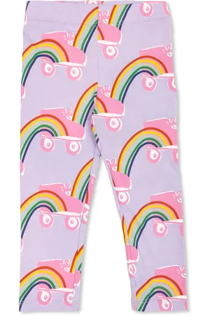 Stella McCartney Jean à imprimé arc-en-ciel