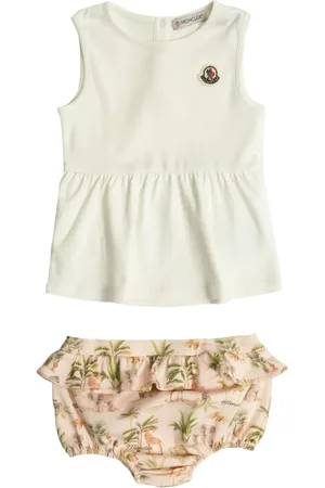 Moncler Robe en coton