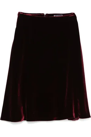 Styland Jupe mi-longue en velours
