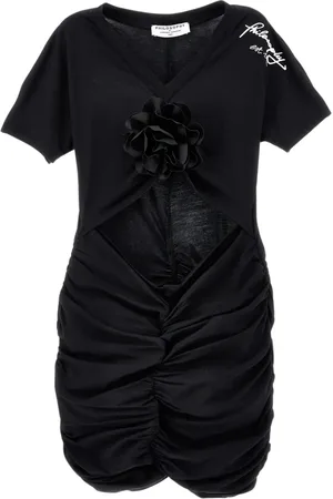 PHILOSOPHY DI LORENZO SERAFINI Robe stretch à fleurs