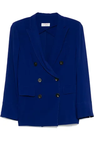 ALBERTO BIANI Blazer à effet froissé