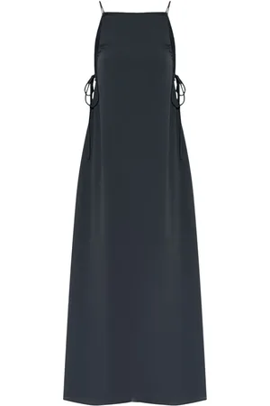 Emporio Armani Robe longue à détail de bretelle