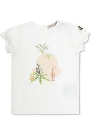 Moncler T-shirt en coton