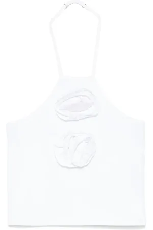 Twin-Set T-shirt à appliques fleurs