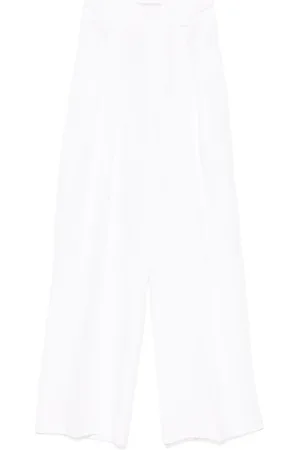 Ermanno Firenze Pantalon palazzo à plis