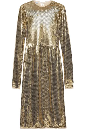Prada Robe mi-longue à sequins