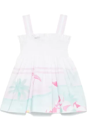Lapin House Robe à imprimé plage