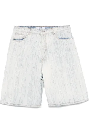 Msgm Bermuda en jean