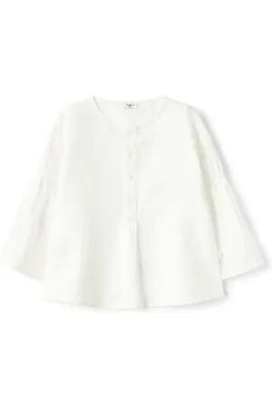 Il gufo Blouse à manches évasées