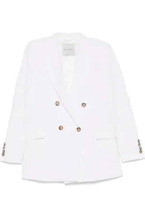 Ermanno Firenze Blazer à dentelle fleurie