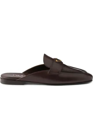 Prada Chaussons en cuir