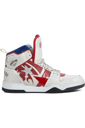 Dsquared2 Baskets à logo imprimé