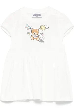 Moschino Robe à imprimé graphique
