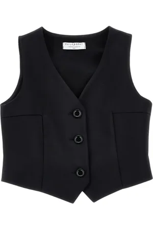 PHILOSOPHY DI LORENZO SERAFINI Gilet en coton mélangé