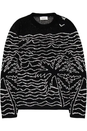 LANEUS Pull à motif jacquard