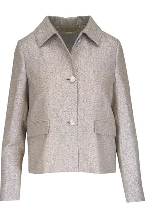 Kiton Blazer à boutons ornés de perles