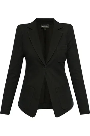 Emporio Armani Blazer à simple boutonnage