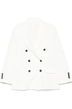Brunello Cucinelli Blazer à boutonnière croisée