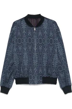 Etro Veste bomber à motif en jacquard