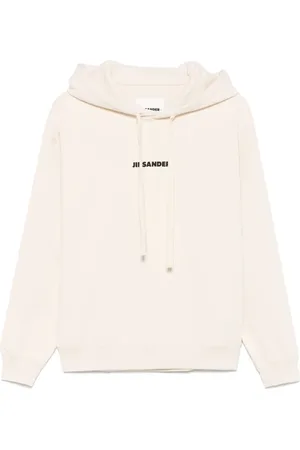 Jil Sander Hoodie à logo imprimé