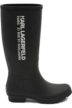 Karl Lagerfeld Bottes de pluie à logo