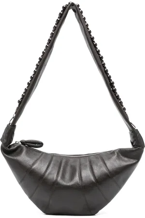 LEMAIRE Sac porté épaule Pearls Croissant médium