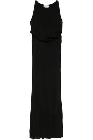 BLUMARINE Robe longue à détails drapés
