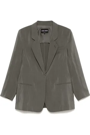 Giorgio Armani Blazer à simple boutonnage