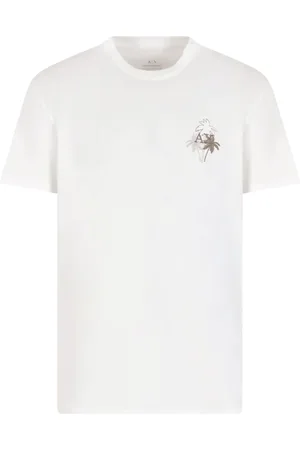 Armani Exchange T-shirt à logo brodé