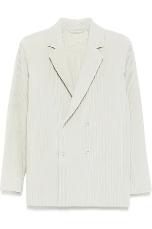 Issey Miyake Blazer plissé à manches longues