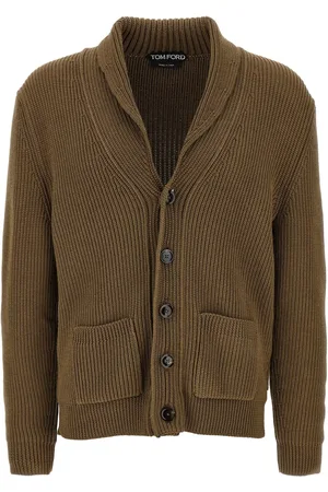 Tom Ford Cardigan en maille à design nervuré
