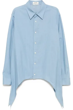 SYSTEM Chemise à col noué
