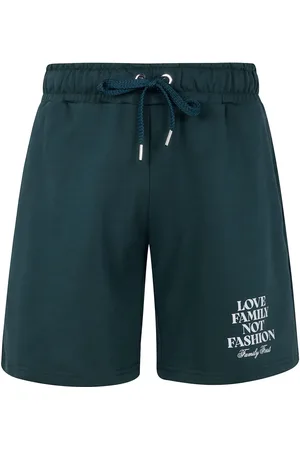 Family First Short à slogan imprimé