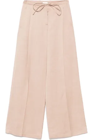 ALYSI Pantalon à design plissé
