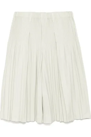 Issey Miyake Bermuda à design plissé