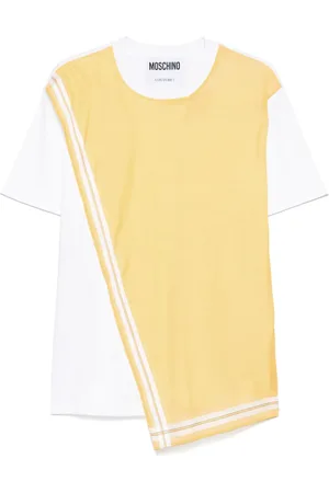 Moschino T-shirt à coupe asymétrique
