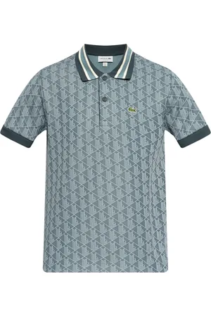 Lacoste Polo à motif en jacquard