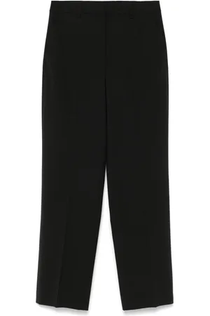THEORY Pantalon droit à taille haute
