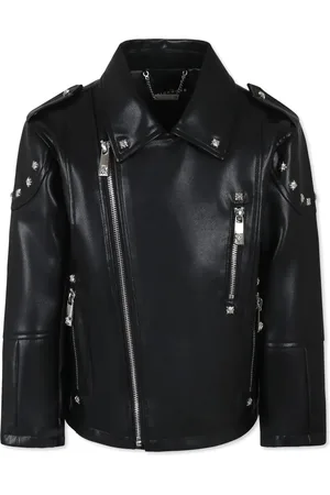John Richmond Veste en cuir artificiel