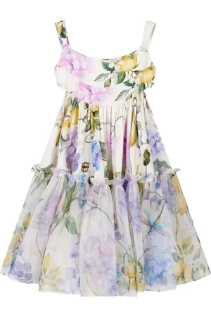 Maison Ava Robe à fleurs imprimées