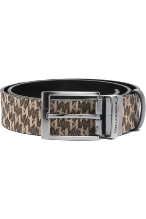 Karl Lagerfeld Ceinture à design réversible