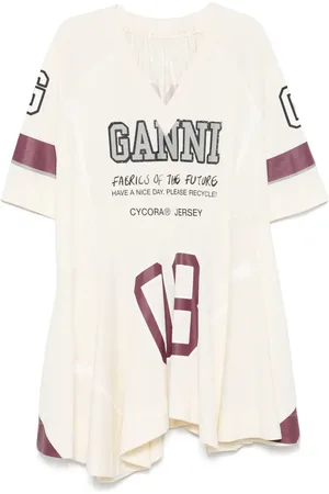 Ganni Robe courte Future en résille