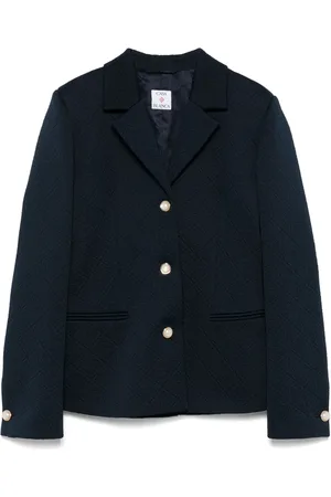 Casablanca Veste à monogramme en jacquard